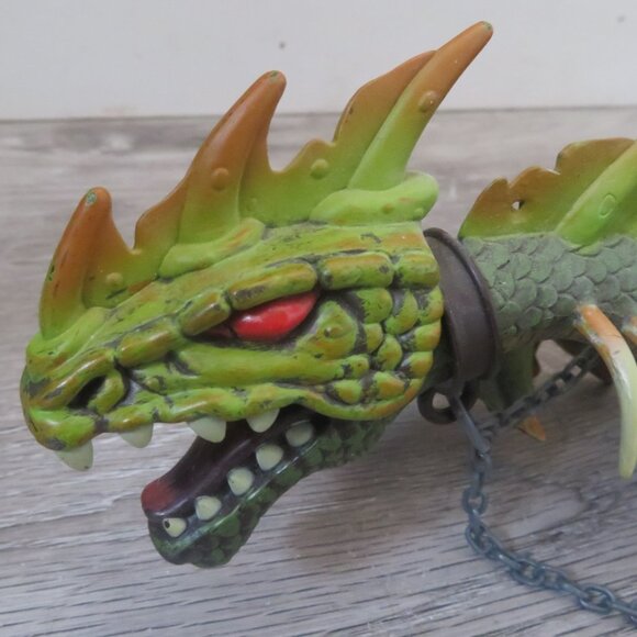 Mega Bloks Krystal Wars Marauders Cliff Green Dragon NO WINGS+2 Figures (K438) - Picture 5 of 10